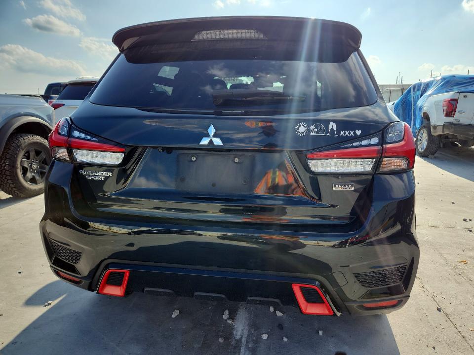 2021 Mitsubishi Outlander VIN JA4APUAU6MU014762 COPART salvage auction — SIDE, TX - SALVAGE VEHICLE TITLE, sold $3,650 on 2026-07-31 (photo 6)
