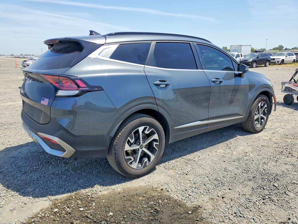 2025 Kia Sportage VIN KNDPVCDG4S7218526 COPART salvage auction — FRONT END, Ca - Salvage Certificate, sold $8,900 on 2026-07-07 (photo 3)