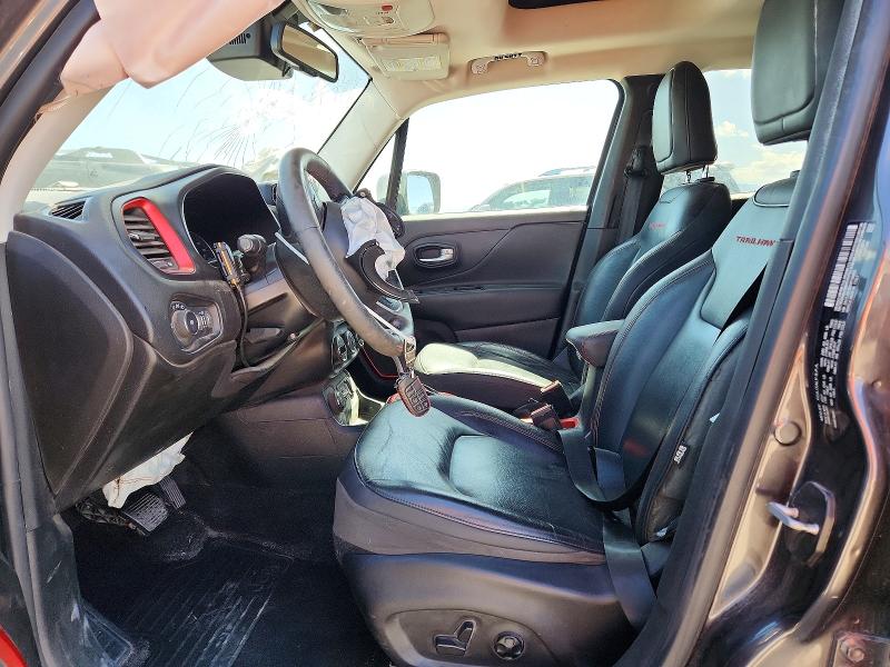 2017 Jeep Renegade VIN ZACCJBCB8HPF99903 COPART salvage auction — FRONT END, Ut - Salvage Certificate, sold $2,050 on 2026-08-11 (photo 7)