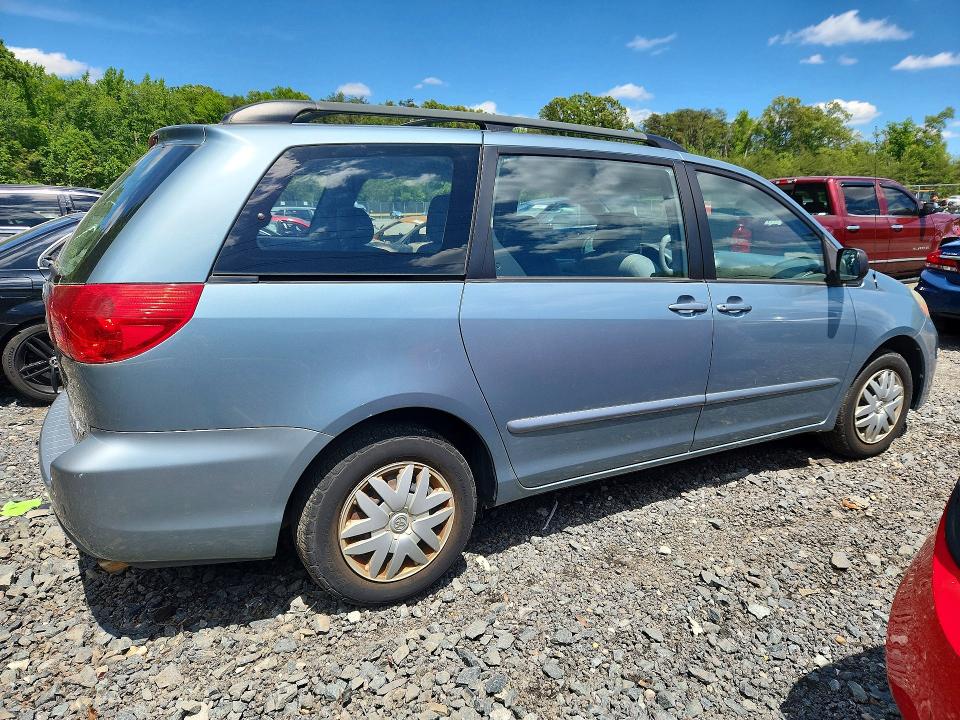 2007 Toyt Sienna VIN 5TDZK23C87S005747 COPART salvage auction — MINOR DENT/SCRATCHES, MD - CERTIFICATE OF TITLE, sold $1,200 on 2026-07-17 (photo 3)