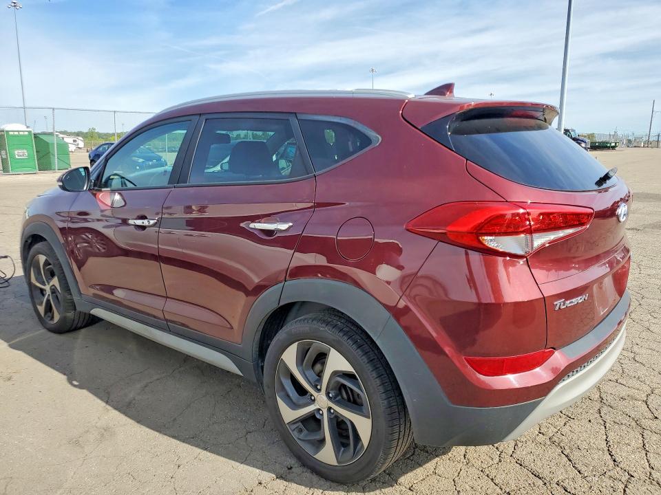 2017 Hyundai Tucson VIN KM8J3CA26HU540904 COPART salvage auction — MECHANICAL, Oh - Certificate Of Title (P), sold $4,000 on 2026-07-29 (photo 2)