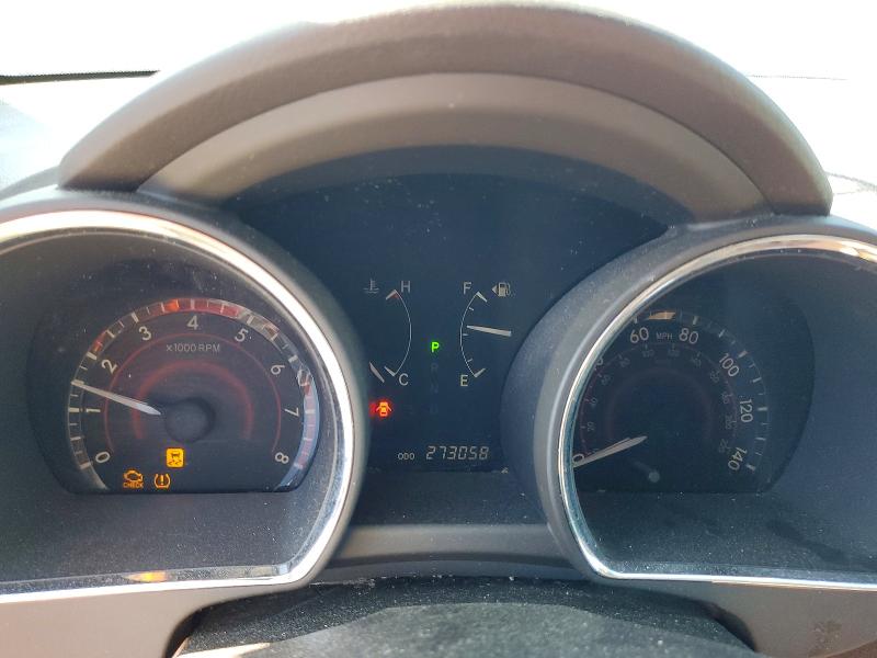 2008 Toyota Highlander VIN JTEDS43A182057262 COPART salvage auction — BURN, Ar - Cert Of Title-Salvage, sold $900 on 2026-07-08 (photo 9)