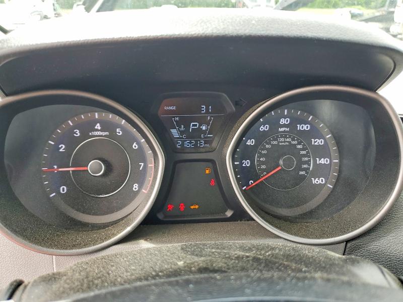 2016 Hyundai VIN 5NPDH4AEXGH665111 COPART salvage auction — FRONT END, GA - CERT OF TITLE-SALVAGE (P), sold $475 on 2026-07-02 (photo 9)