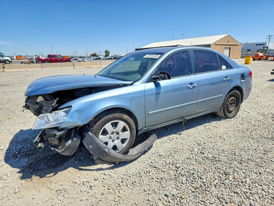 2009 Hyundai Sonata VIN 5NPET46CX9H538131 COPART salvage auction — FRONT END, CO - SALVAGE TITLE, sold $250 on 2026-07-09 (photo 1)
