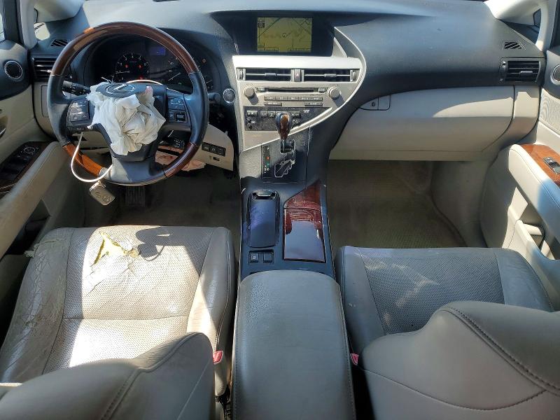 2010 Lexus Rx VIN JTJZK1BA7A2410097 COPART salvage auction — FRONT END, Ca - Salvage Certificate, sold $3,250 on 2026-07-27 (photo 8)