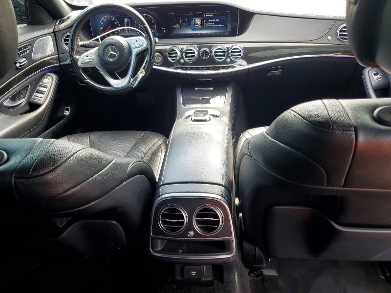 2019 Mercedes-benz S-klasse VIN WDDUG6EB5KA431219 COPART salvage auction — FRONT END, FL - CERT OF TITLE SLVG REBUILDABLE, sold $1,500 on 2026-07-27 (photo 8)
