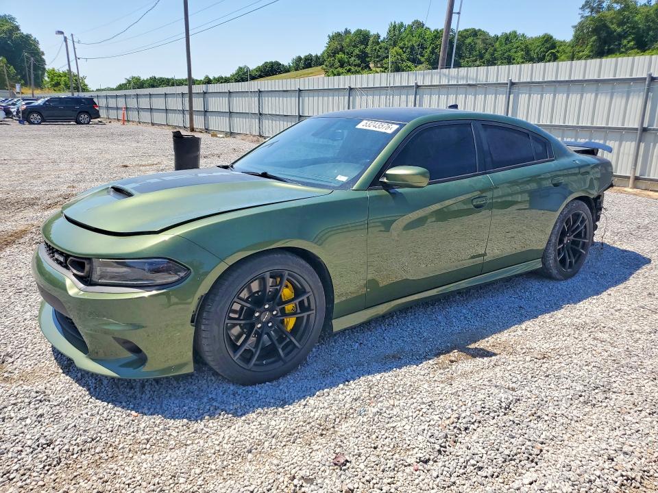 2021 Dodge Charger VIN 2C3CDXGJ2MH678862 COPART salvage auction — REAR END, Ms - Cert Of Title-Salvaged, sold $11,700 on 2026-07-29 (photo 1)