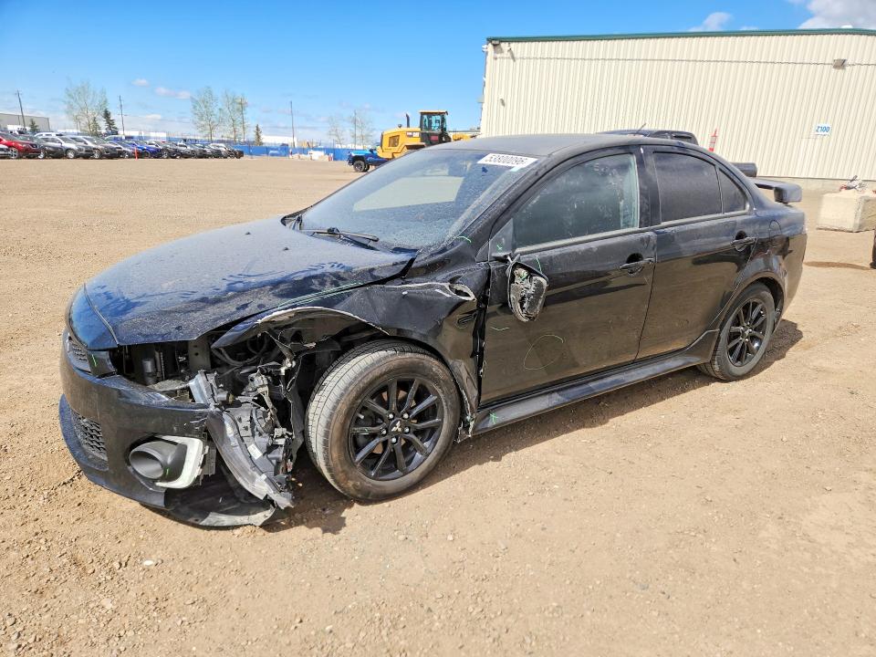 2017 Mitsubishi Lancer VIN JA32V2FW9HU607647 COPART salvage auction — FRONT END, Ab - Bos - Salvage, sold $325 on 2026-07-21 (photo 1)