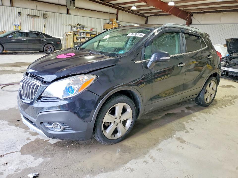 2016 Buick Encore VIN KL4CJBSB5GB588412 COPART salvage auction — FRONT END, Pa - Certificate Of Salvage, sold $975 on 2026-07-17 (photo 1)