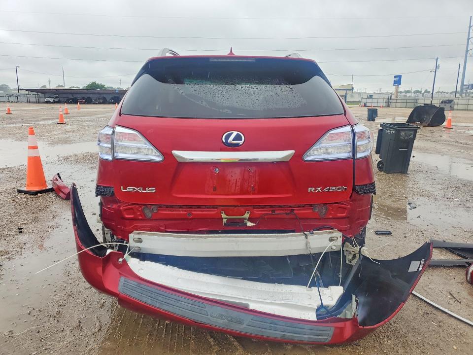 2010 Lexus Rx VIN JTJBC1BA9A2409497 COPART salvage auction — SIDE, Tx - Salvage Vehicle Title, sold $2,050 on 2026-07-15 (photo 6)