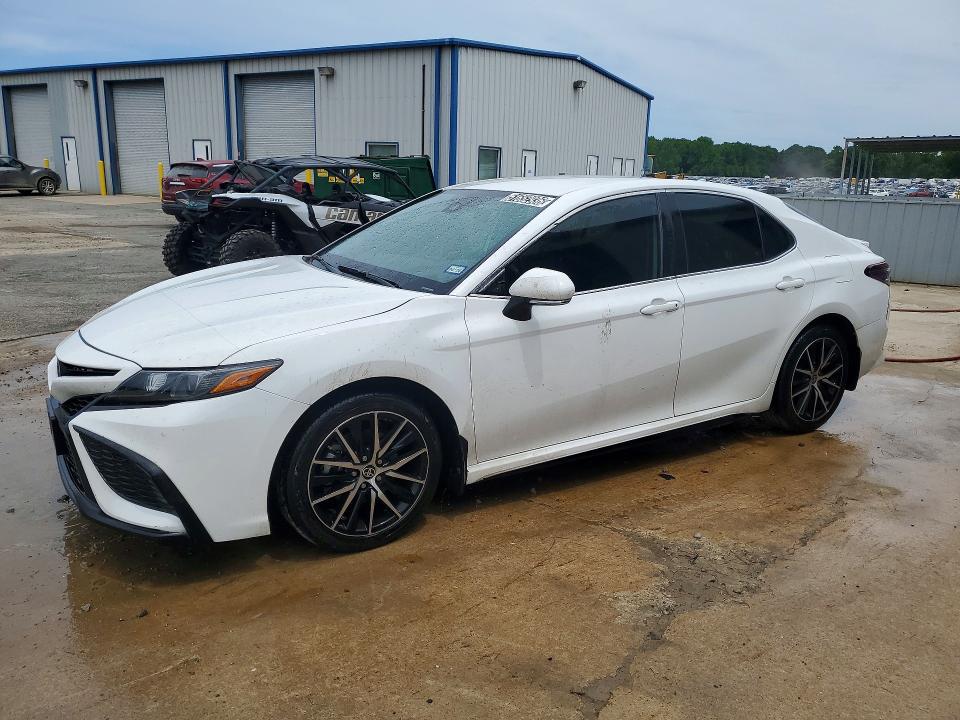 2023 Toyota Camry VIN 4T1G11AK5PU757783 COPART salvage auction — FRONT END, Tx - Cert Of Title-Rebuilt Salvage, sold $8,300 on 2026-07-07 (photo 1)