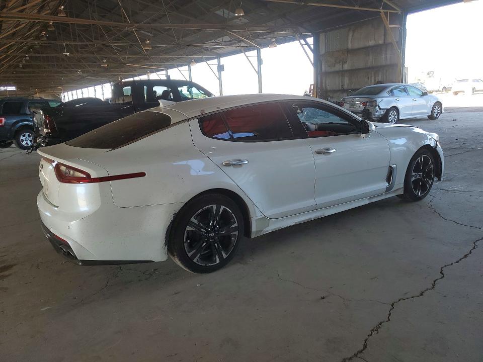 2019 Kia Stinger VIN KNAE15LA9K6049327 COPART salvage auction — REAR END, Tx - Salvage Vehicle Title, sold $2,500 on 2026-07-22 (photo 3)
