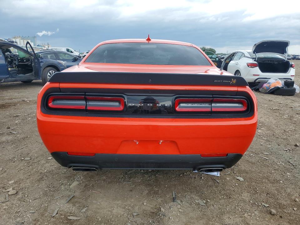 2022 Dodge Challenger VIN 2C3CDZFJ0NH124346 COPART salvage auction — FRONT END, IL - SALVAGE CERTIFICATE, sold $14,300 on 2026-09-02 (photo 6)