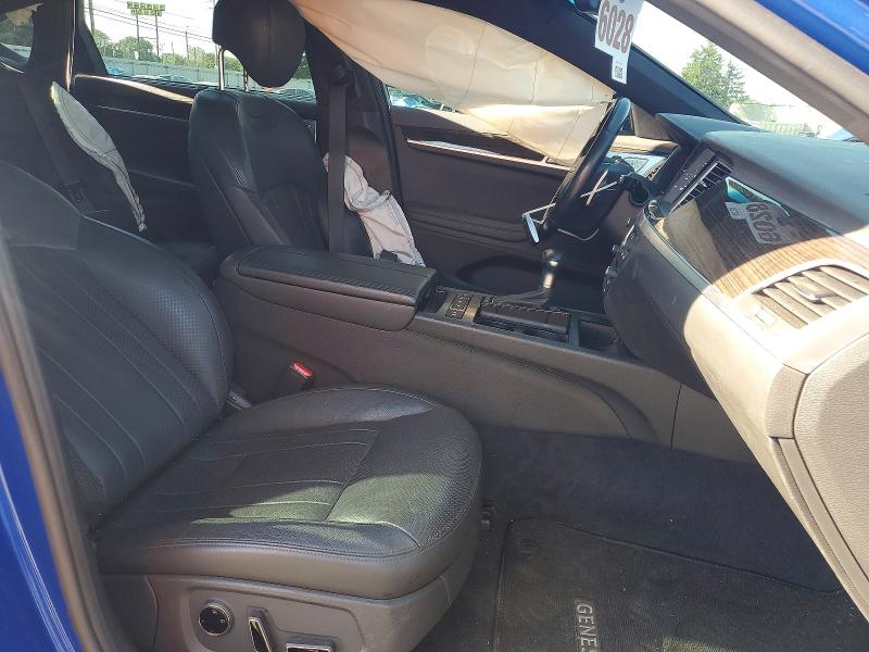 2020 Genesis G80 VIN KMTFN4JE9LU329548 COPART salvage auction — SIDE, Oh - Cert Of Title-Salvage, sold $6,800 on 2026-07-08 (photo 7)