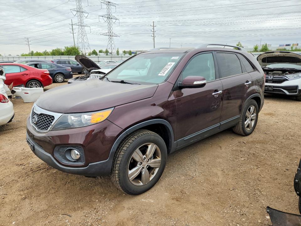 2012 Kia Sorento VIN 5XYKU4A26CG268070 COPART salvage auction — HAIL, Il - Certificate Of Title, sold $975 on 2026-07-09 (photo 1)