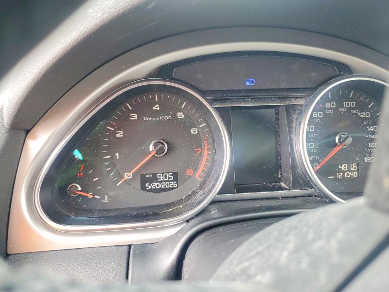 2014 Audi VIN WA1LGAFE3ED002207 COPART salvage auction — FRONT END, Tx - Salvage Vehicle Title, sold $500 on 2026-07-02 (photo 9)