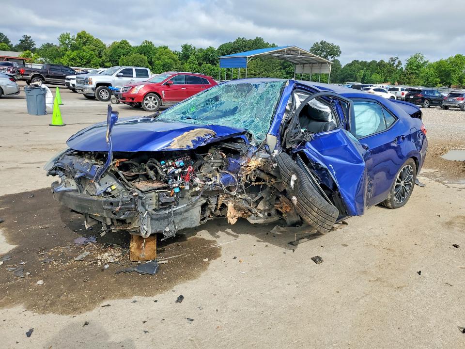 2015 Toyota Corolla VIN 5YFBURHE9FP230524 COPART salvage auction — FRONT END, Ms - Cert Of Title-Salvaged, sold $1,000 on 2026-07-03 (photo 1)