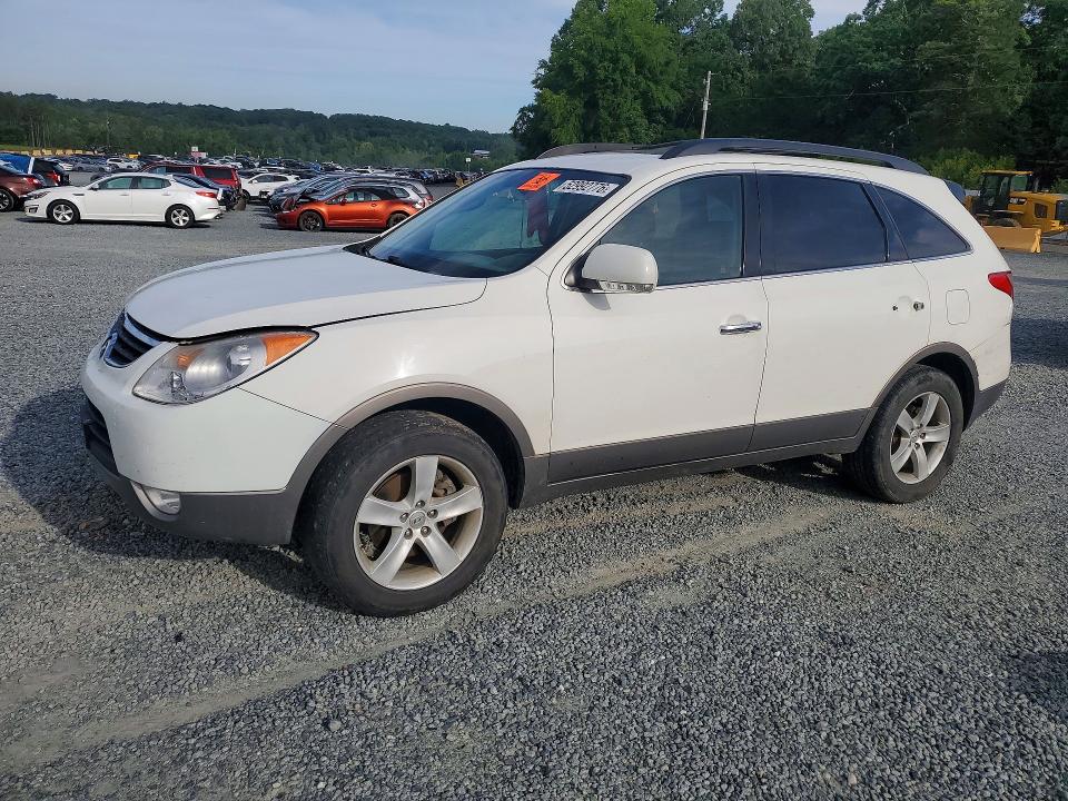 2011 Hyundai Veracruz VIN KM8NU4CC6BU172287 COPART salvage auction — REAR END, Nc - Salvage Certificate Of Title, sold $1,100 on 2026-07-02 (photo 1)