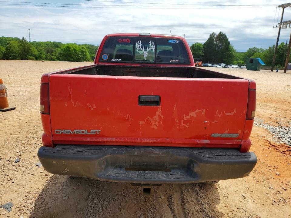 1999 Chevrolet S-10 pickup VIN 1GCCT19W0X8160523 COPART salvage auction — FRONT END, NC - SALVAGE CERTIFICATE OF TITLE, sold $850 on 2026-07-06 (photo 6)
