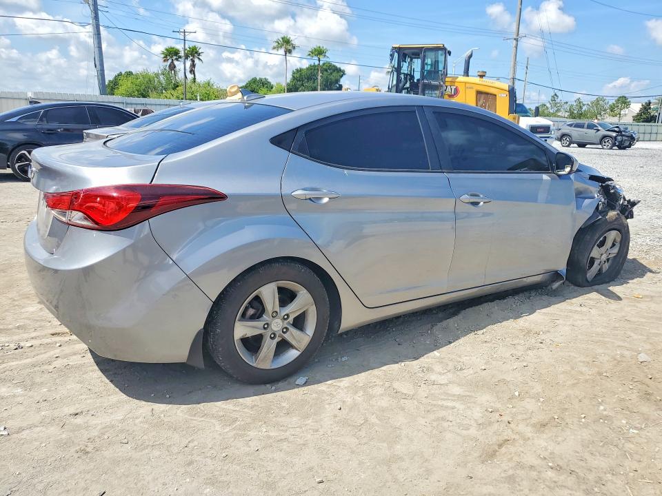 2013 Hyundai VIN KMHDH4AE7DU915224 COPART salvage auction — FRONT END, Fl - Cert Of Title Slvg Rebuildable, sold $725 on 2026-07-14 (photo 3)