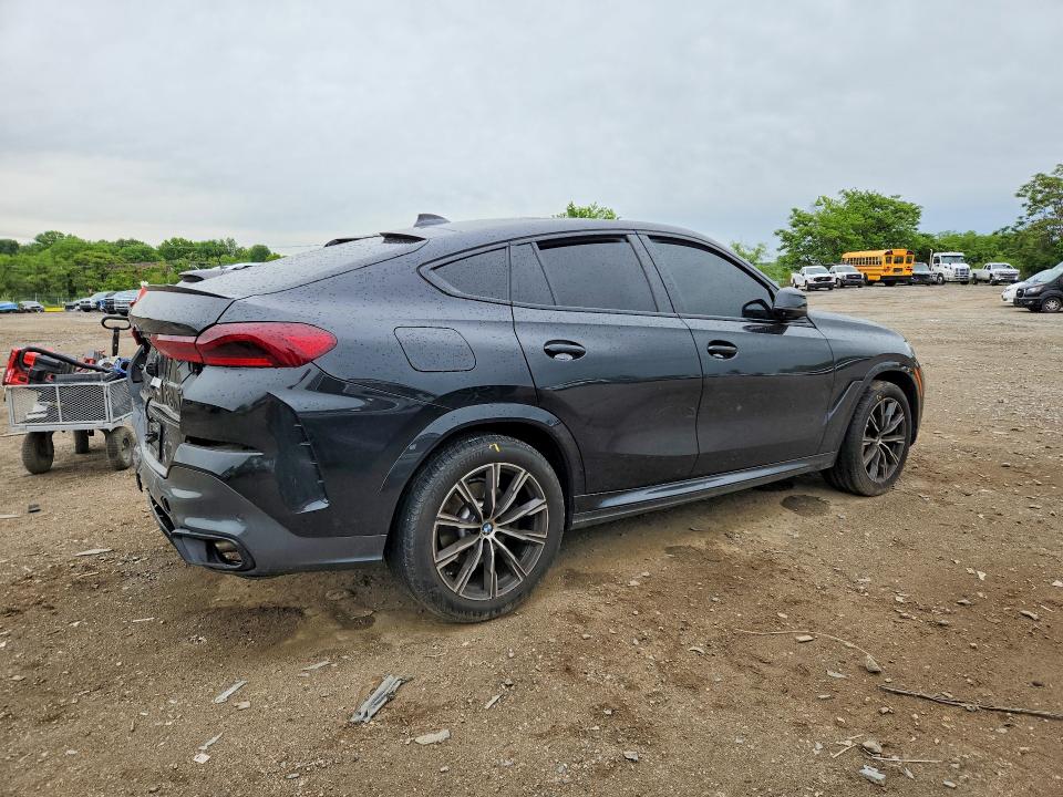 2022 BMW X6 VIN 5UXCY6C01N9K85524 COPART salvage auction — REAR END, Md - Cert Of Salvage > 75% Damage, sold $3,450 on 2026-07-28 (photo 3)
