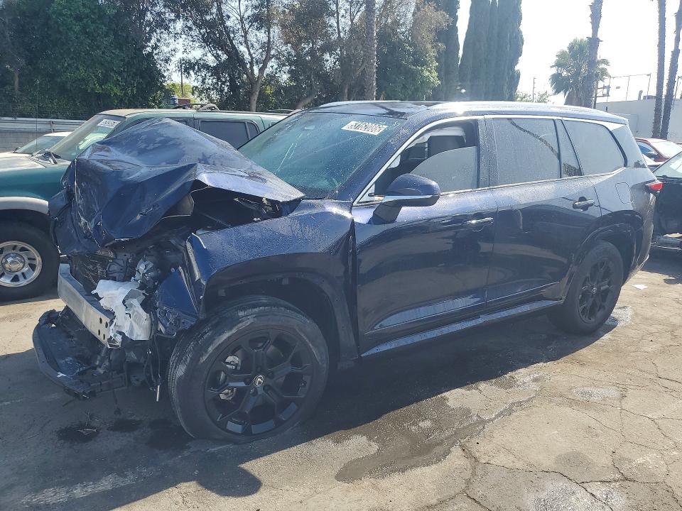 2025 Lexus Tx VIN 5TDAAAA69SS017213 COPART salvage auction — Front End, CA - CERTIFICATE OF TITLE, sold $15,800 on 2026-06-11 (photo 1)