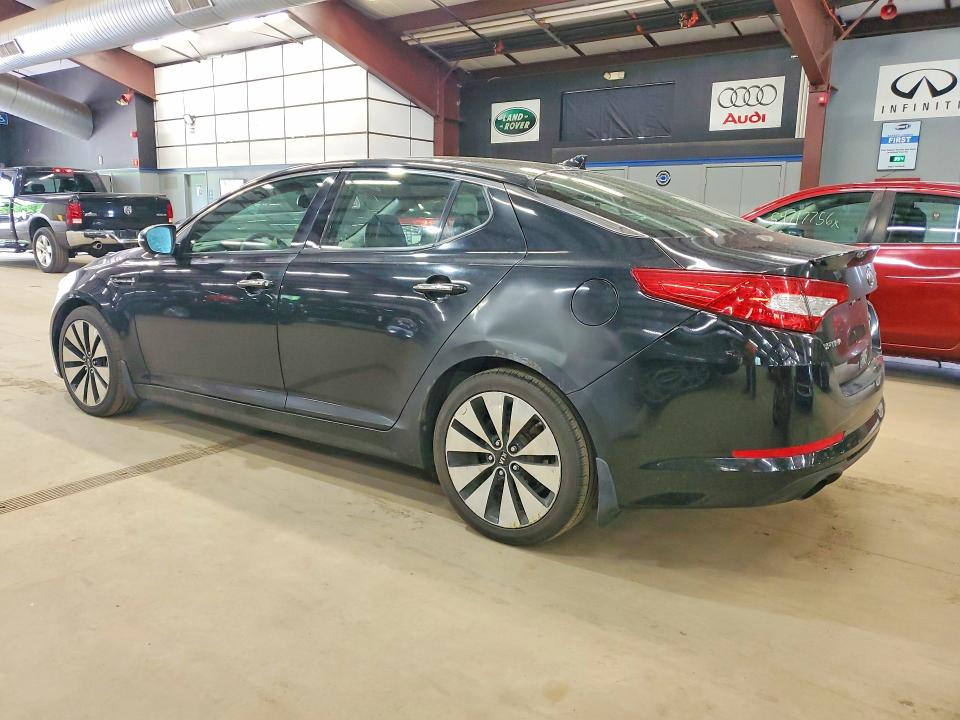 2011 Kia Optima VIN KNAGR4A67B5155937 COPART salvage auction — MINOR DENT/SCRATCHES, NY - CERTIFICATE OF TITLE, sold $700 on 2026-09-10 (photo 2)