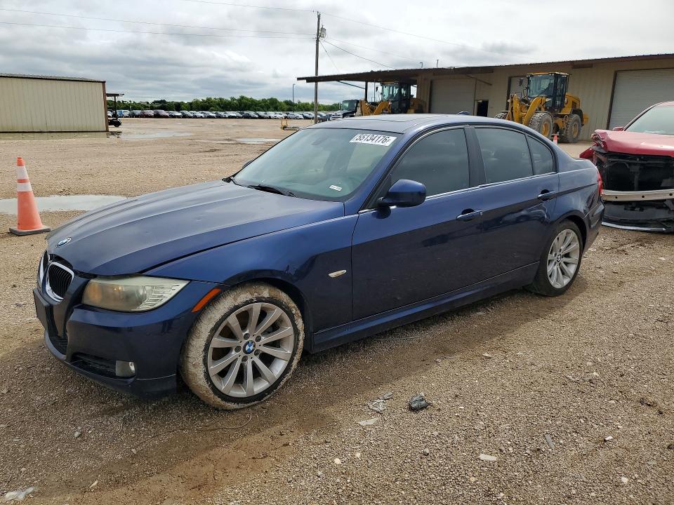 2011 BMW 3er VIN WBAPH5G56BNM76245 COPART salvage auction — FRONT END, TX - SALVAGE VEHICLE TITLE, sold $550 on 2026-07-08 (photo 1)