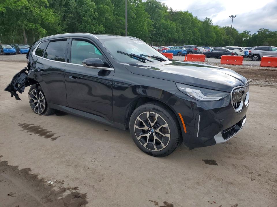 2026 BMW VIN 5UX53GP09T9295741 COPART salvage auction — REAR END, Pa - Certificate Of Salvage, sold $19,100 on 2026-07-06 (photo 4)