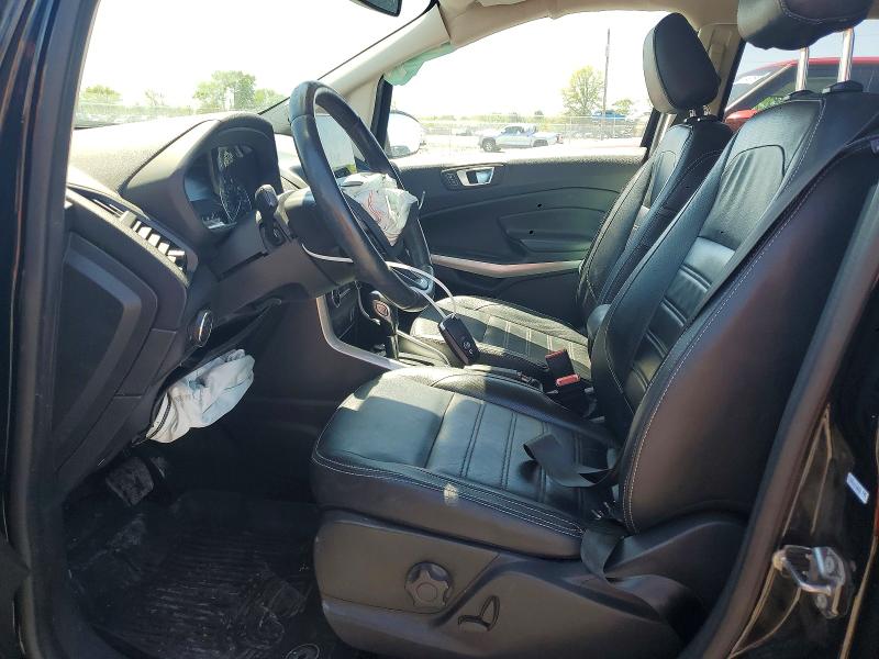 2018 Ford Ecosport VIN MAJ6P1WL7JC170195 COPART salvage auction — FRONT END, IN - CERT OF TITLE-SALVAGE TITLE, sold $950 on 2026-07-07 (photo 7)