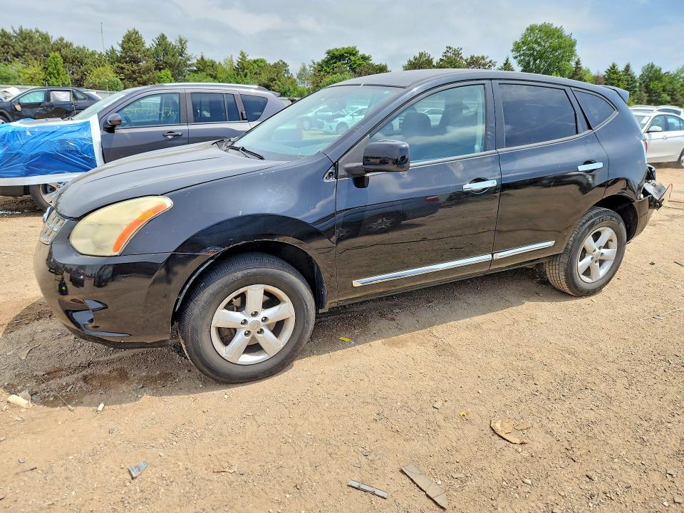 2013 Nissan Rogue VIN JN8AS5MV5DW146144 COPART salvage auction — REAR END, Il - Salvage Certificate, sold $425 on 2026-07-02 (photo 1)