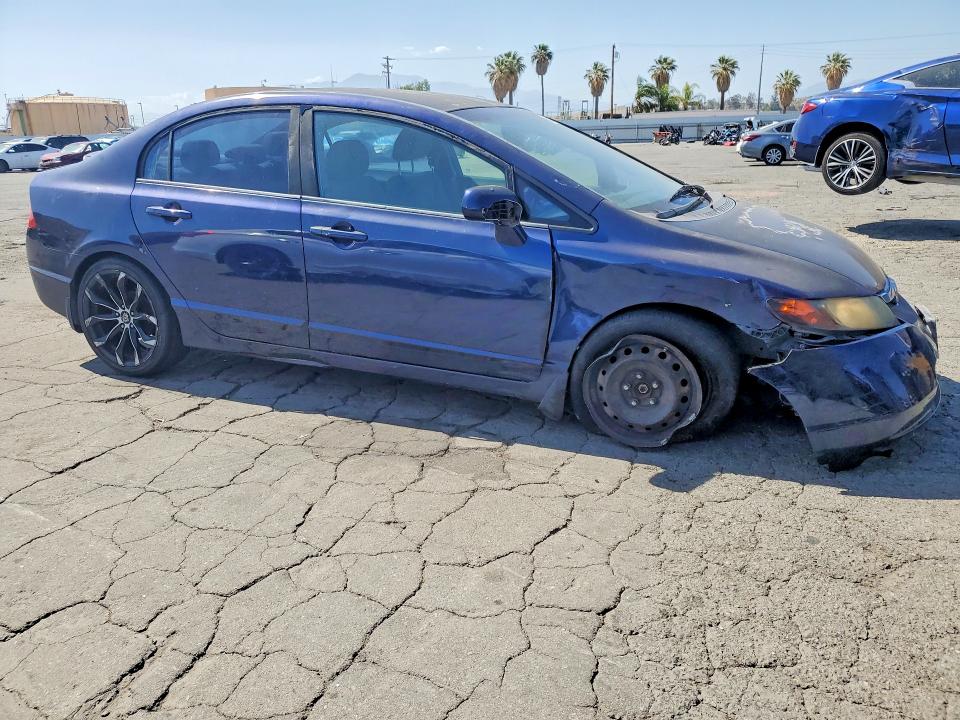 2008 Honda Civic VIN 2HGFA165X8H533966 COPART salvage auction — FRONT END, Ca - App For Dup Clean Or Ac, sold $475 on 2026-07-09 (photo 4)
