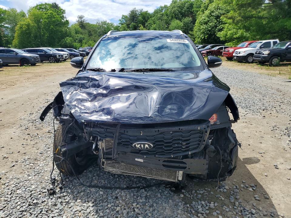 2019 Kia Sorento VIN 5XYPGDA38KG548299 COPART salvage auction — FRONT END, Ma - Cert Of Title-Salvage, sold $100 on 2026-07-23 (photo 5)