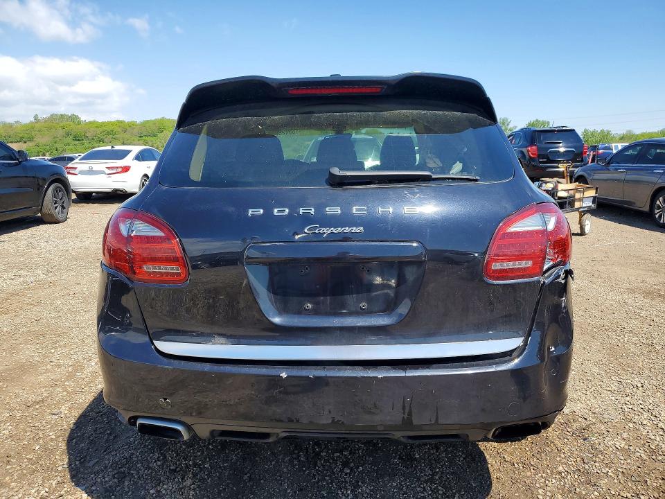 2012 Porsche Cayenne VIN WP1AA2A20CLA01552 COPART salvage auction — REAR END, Il - Salvage Certificate, sold $2,800 on 2026-07-08 (photo 6)