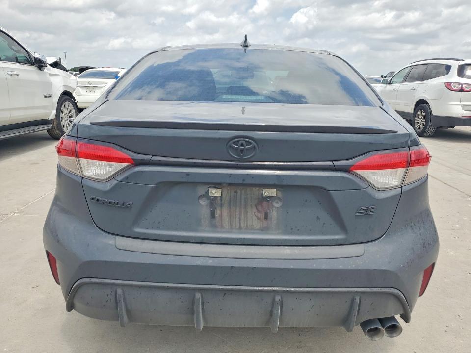 2025 Toyota Corolla VIN 5YFS4MCE3SP219703 COPART salvage auction — HAIL, Tx - Certificate Of Title, sold $8,400 on 2026-07-27 (photo 6)