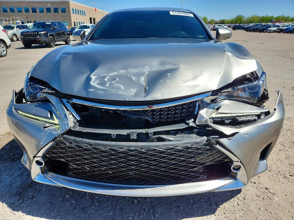 2016 Lexus Rc VIN JTHSM5BC6G5000288 COPART salvage auction — FRONT END, WY - DIS/DLR/EXP ONLY CLEAN TITLE, sold $5,200 on 2026-07-27 (photo 5)