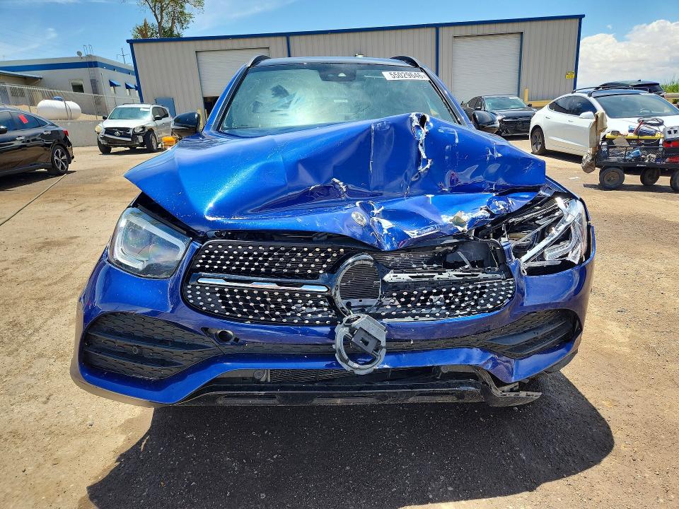 2020 Mercedes-benz Glc VIN WDC0G8EBXLF709597 COPART salvage auction — FRONT END, Nm - Cert Of Title-Salvage, sold $3,750 on 2026-07-30 (photo 5)