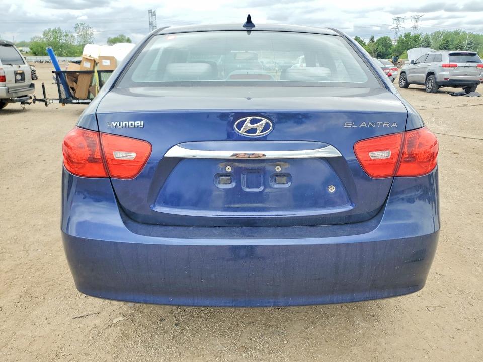 2010 Hyundai Elantra VIN KMHDU4AD6AU884949 COPART salvage auction — FRONT END, Il - Salvage Certificate, sold $300 on 2026-07-14 (photo 6)