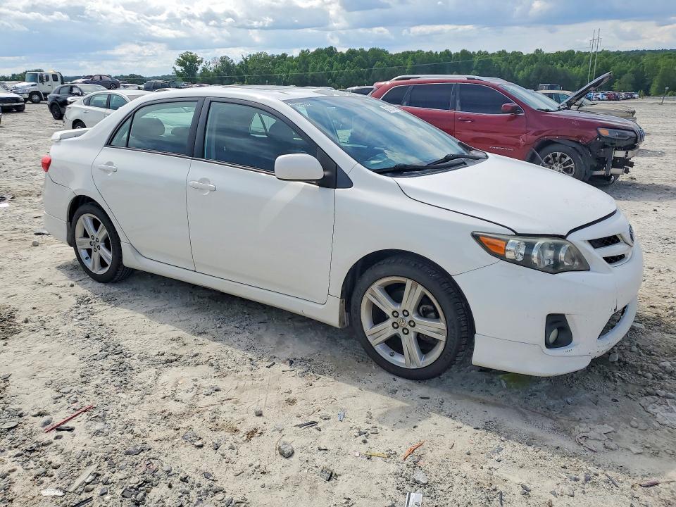 2013 Toyota Corolla VIN 5YFBU4EE1DP141230 COPART salvage auction — REAR END, GA - CERT OF TITLE-SALVAGE (P), sold $1,400 on 2026-07-29 (photo 4)