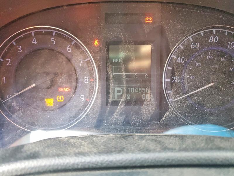 2011 Infiniti G37 VIN JN1CV6AP4BM510640 COPART salvage auction — WATER/FLOOD, Fl - Cert Of Title-Slvg Rebld Flood, sold $300 on 2026-07-02 (photo 9)