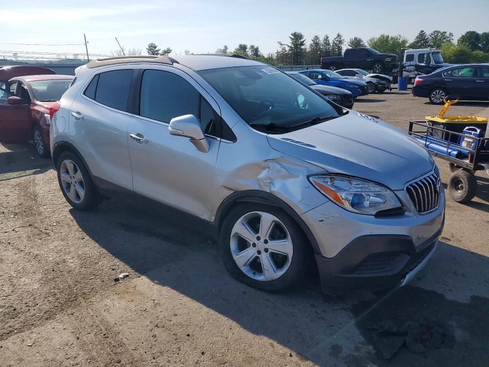 2016 Buick Encore VIN KL4CJASB7GB730687 COPART salvage auction — FRONT END, Pa - Certificate Of Salvage, sold $1,350 on 2026-07-07 (photo 4)