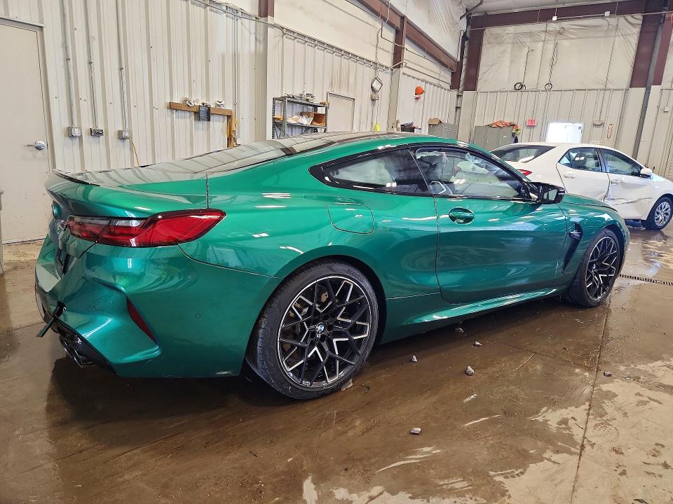 2024 BMW M8 VIN WBSAE0C07RCP11135 COPART salvage auction — FRONT END, IL - SALVAGE CERTIFICATE, sold $45,250 on 2026-07-27 (photo 3)