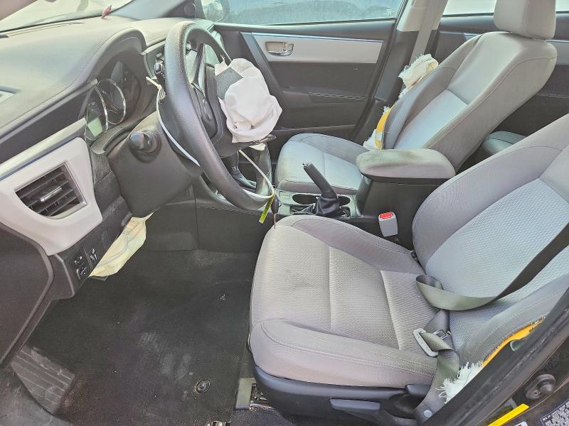 2015 Toyota Corolla VIN 5YFBURHE2FP345238 COPART salvage auction — FRONT END, TX - SALVAGE VEHICLE TITLE, sold $1,800 on 2026-07-27 (photo 7)