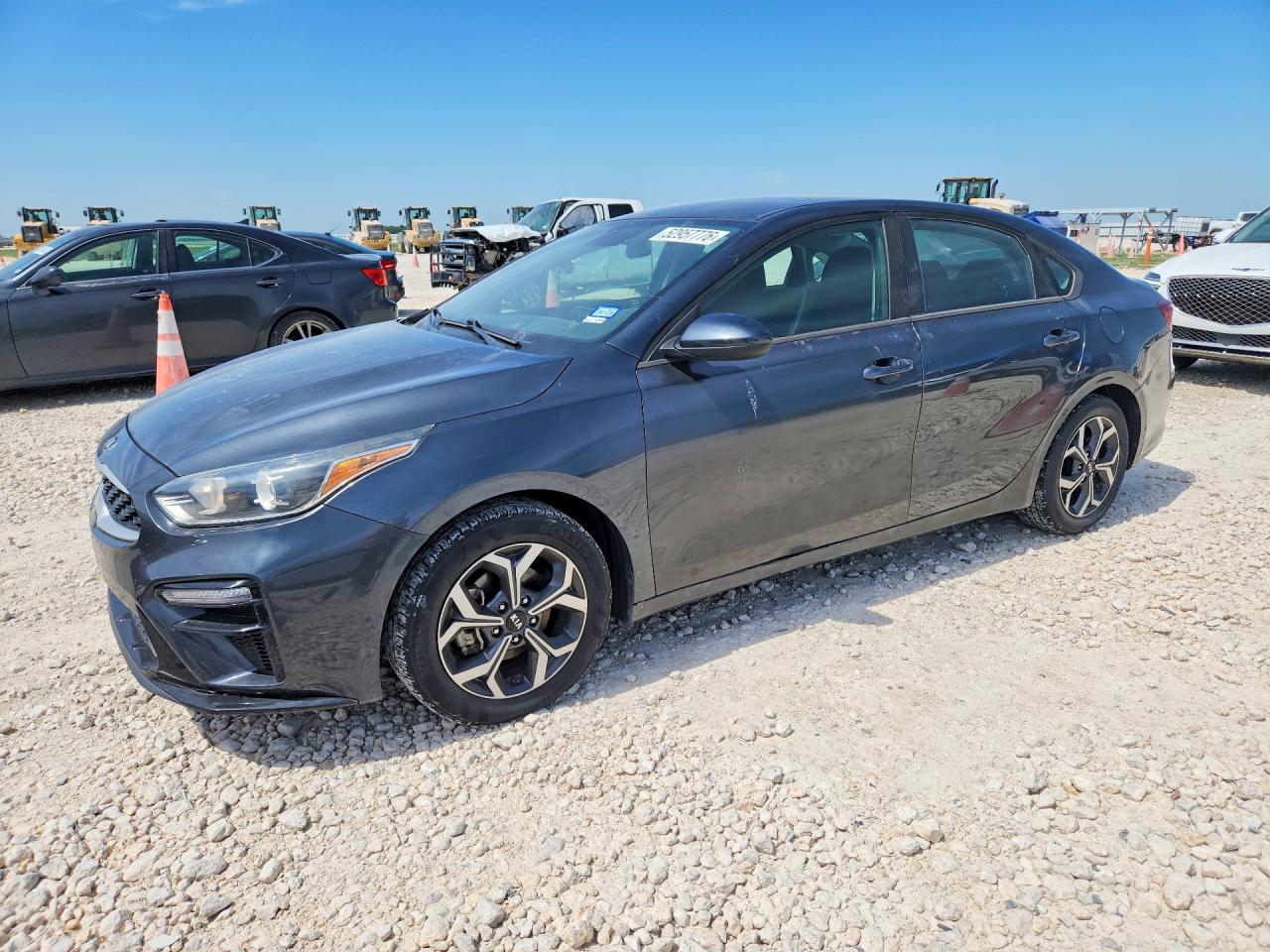 2019 Kia Forte VIN 3KPF24AD9KE098243 COPART salvage auction — Side, TX - SALVAGE VEHICLE TITLE, sold $2,650 on 2026-07-09 (photo 1)