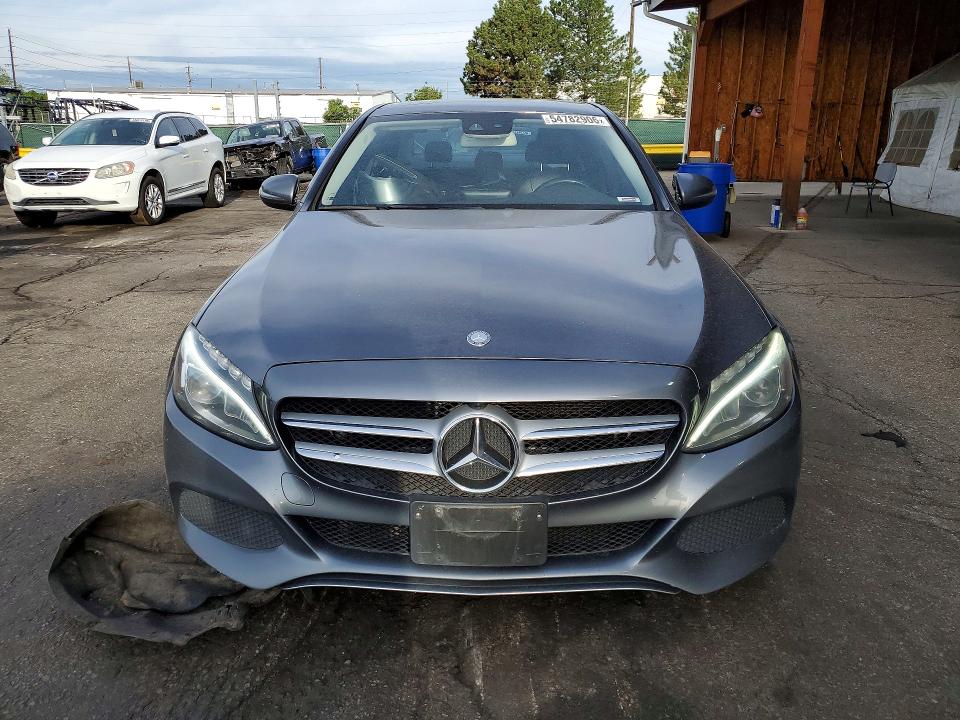 2017 Mercedes-benz C-klasse VIN 55SWF4KB8HU194691 COPART salvage auction — REAR END, Co - Public - Salvage Title, sold $3,500 on 2026-07-06 (photo 5)