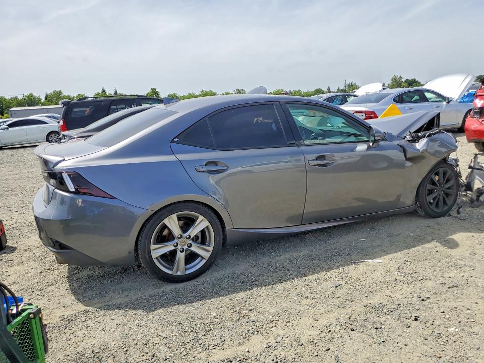 2015 Lexus Is VIN JTHBF1D22F5063880 COPART salvage auction — FRONT END, Ca - Salvage Certificate, sold $750 on 2026-07-02 (photo 3)