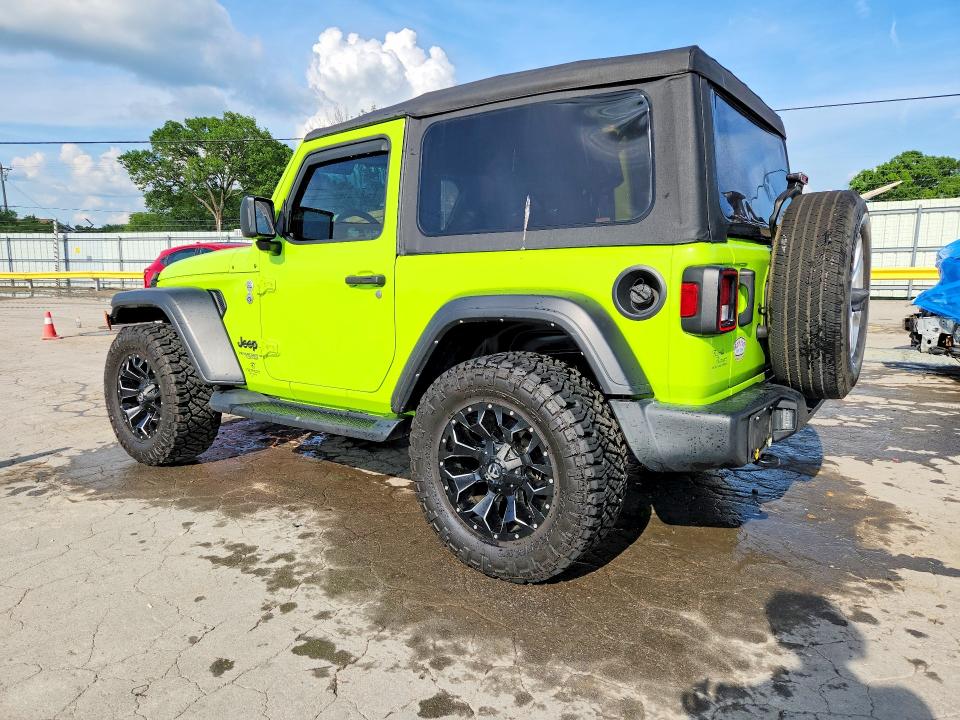 2021 Jeep Wrangler / VIN 1C4GJXAG2MW782935 COPART salvage auction — FRONT END, TN - SALVAGE CERTIFICATE, sold $10,500 on 2026-07-29 (photo 2)