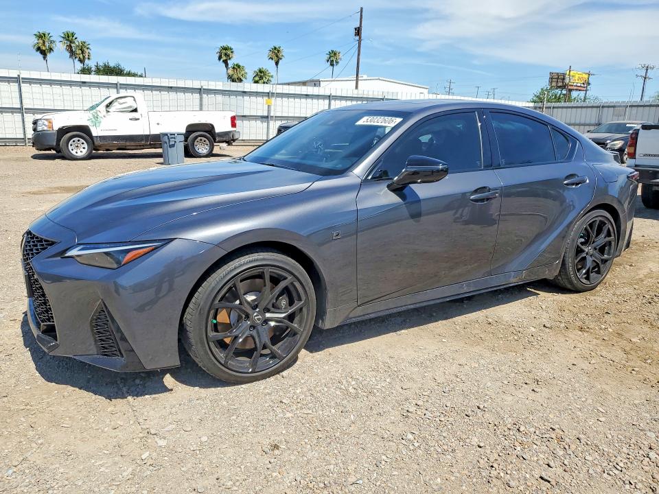 2025 Lexus VIN JTHAP1D25S5008021 COPART salvage auction — SIDE, Tx - Salvage Vehicle Title, sold $17,500 on 2026-07-15 (photo 1)