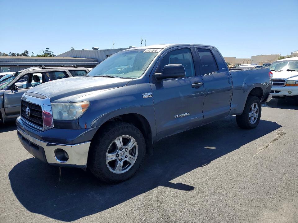 2007 Toyota Tundra VIN 5TFRV54197X025974 COPART salvage auction — SIDE, CA - SALVAGE CERTIFICATE, sold $2,800 on 2026-07-22 (photo 1)
