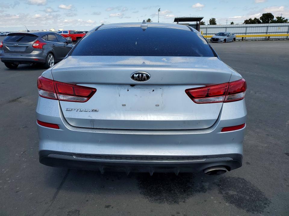 2020 Kia Optima VIN 5XXGT4L3XLG413999 COPART salvage auction — VANDALISM, Ca - Salvage Certificate, sold $3,250 on 2026-07-08 (photo 6)